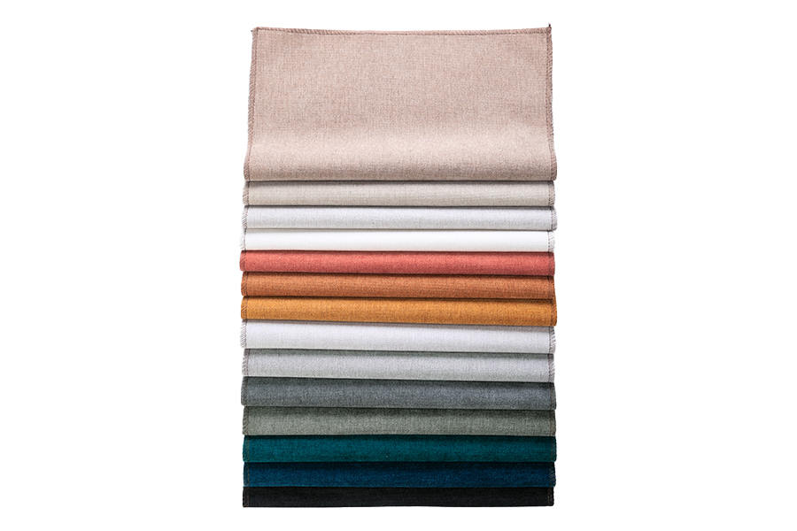 Plain weaved fabric for sofa linen fabric