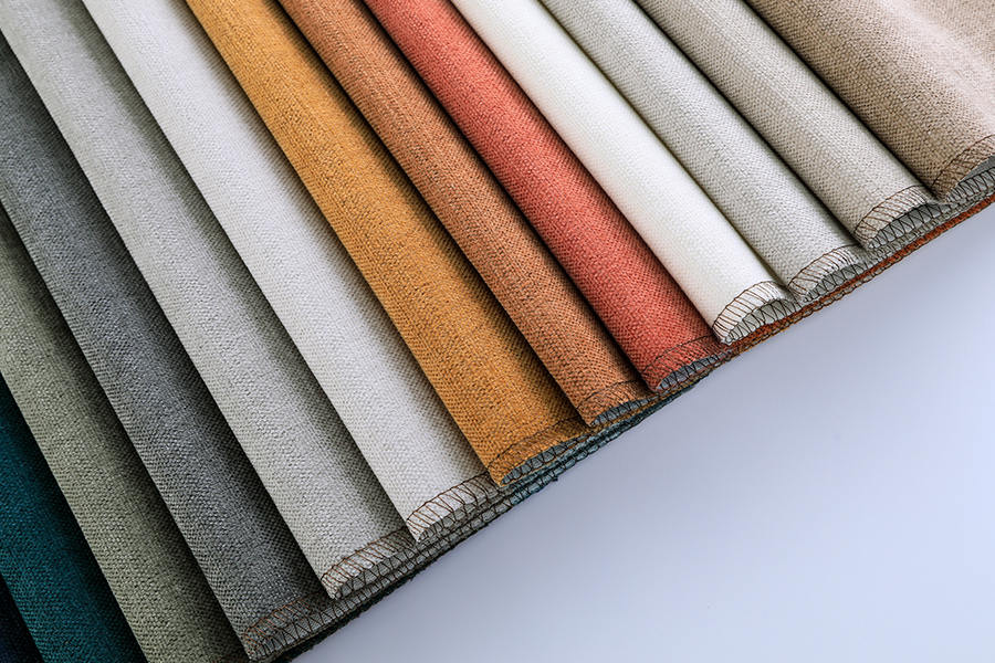 Plain weaved fabric for sofa linen fabric
