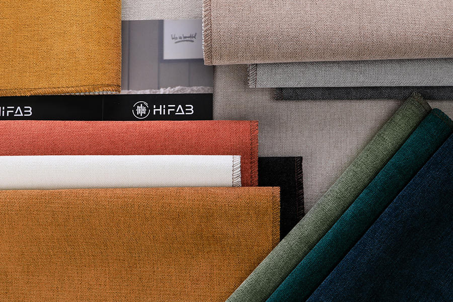 Plain weaved fabric for sofa linen fabric