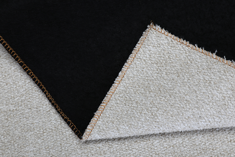Weaved melange soft fabric for sofa