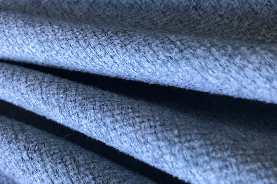 Weaved durable fabric for sofa melange cashmere soft