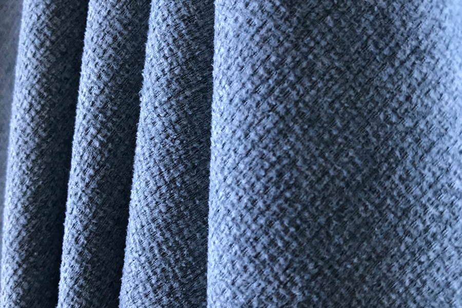 Weaved durable fabric for sofa melange cashmere soft