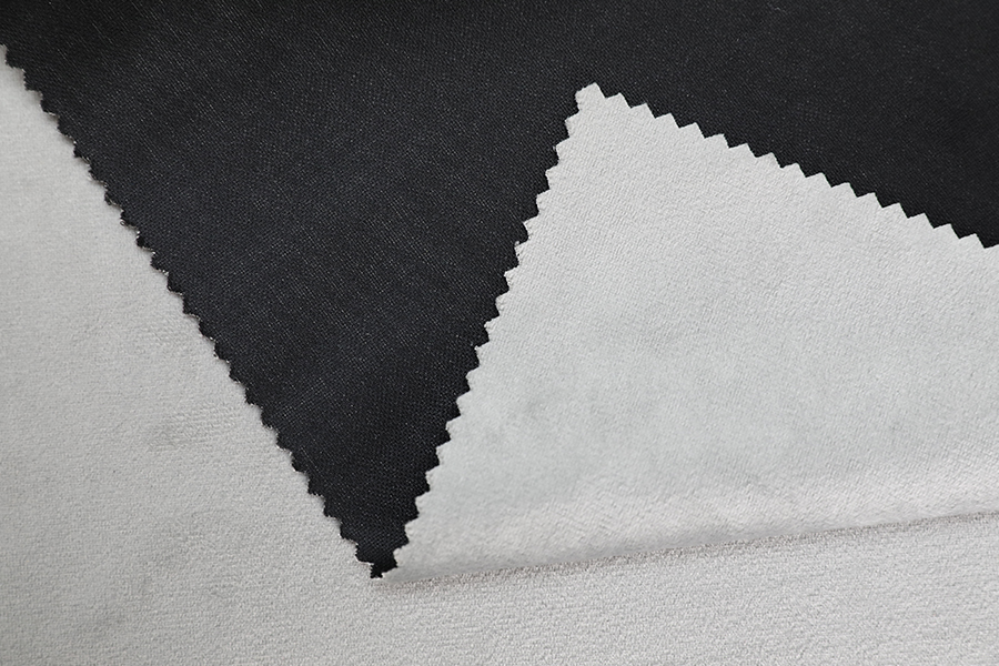Babyface plain solid holland velvet warp knitted sofa fabric upholstery