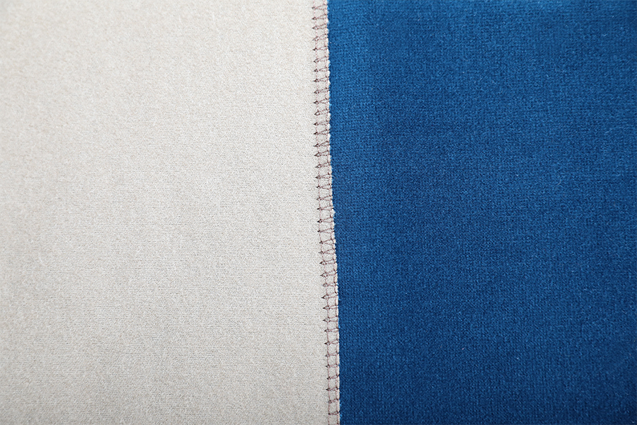 Corduroy velvet warp knitted plain solid sofa fabric upholstery